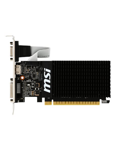 MSI GT 710 LP 2GB DDR3, 64-bit, VGA, DVI, HDMI (GT 710 2GD3H LP)