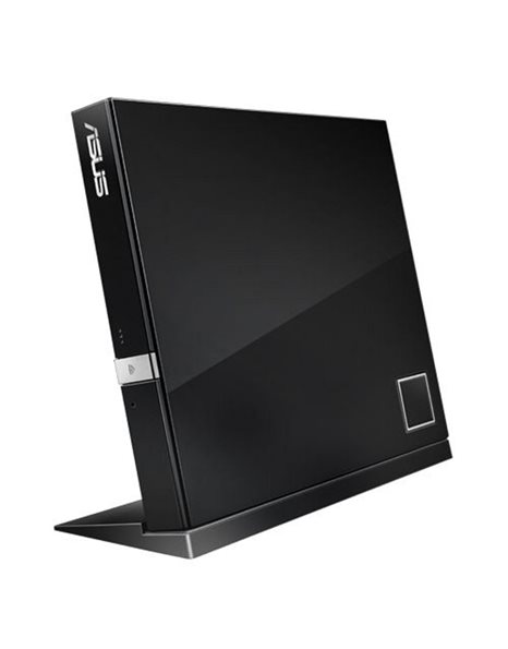 Asus SBC-06D2X-U 6x External Slim Blu-Ray Combo, Black, USB2.0
