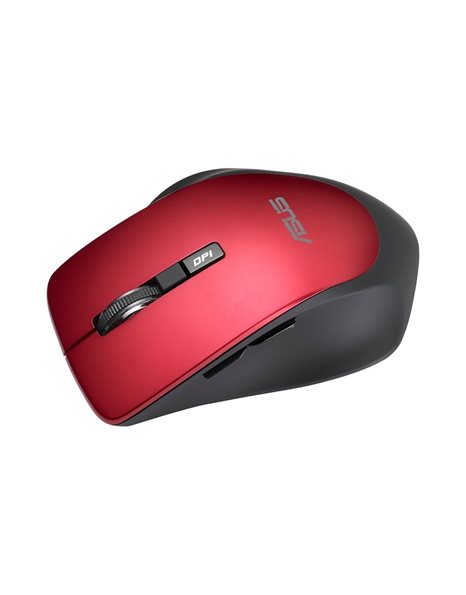 Asus WT465 Wireless Mouse, Red