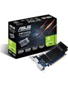 Asus GeForce GT730 2GB GDDR5 (GT730-SL-2GD5-BRK), 64-Bit, HDMI, DVI-D, VGA (90YV06N2-M0NA00)