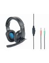 Gembird Gaming headset with volume control, matte black (GHS-04)