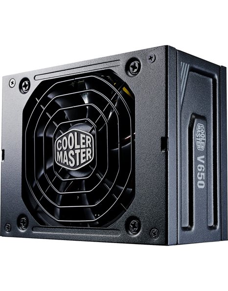 CoolerMaster V650 SFX GOLD, 650W Power Supply, 80+ Gold, Active PFC, Full Modular, 92mm Fan, Black (MPY-6501-SFHAGV)