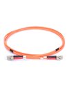 Digitus Optical Fiber Multimode Patch Cord, LC to LC MM OM2 50/125µ, 1m, Orange (DK-2533-01)