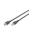 Digitus USB 3.0 Extension Cable, Type A Male/ Female, 1.8m, USB 3.0, Compliant, Black (AK-300203-018-S)