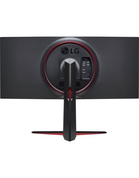 LG 34GN850 34-Inch UWQHD Curved IPS Gaming Monitor, 3440x1440, 1ms, 21:9, 1000:1, 144Hz, USB, HDMI, DP, Black/Red (34GN850-B)
