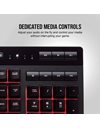 Corsair K55 RGB PRO Gaming Keyboard, GR Layout, Rubber Dome, Black (CH-9226765-GR2)
