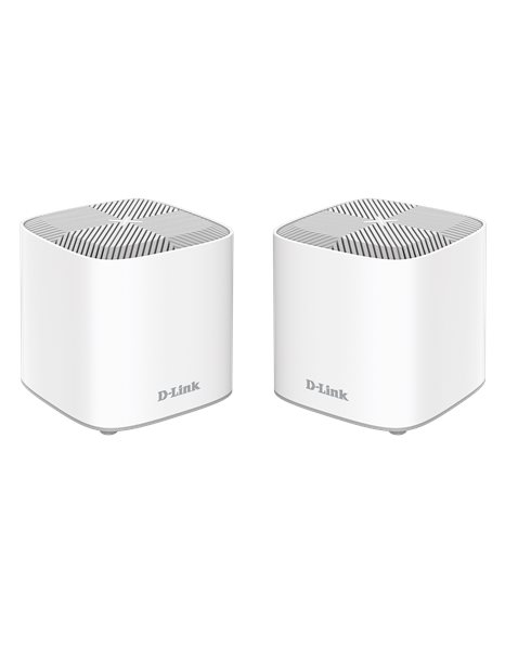 D-Link AX1800, Dual Band Whole Home Mesh Wi-Fi 6 System, 2-Pack, v1 (COVR-X1862)