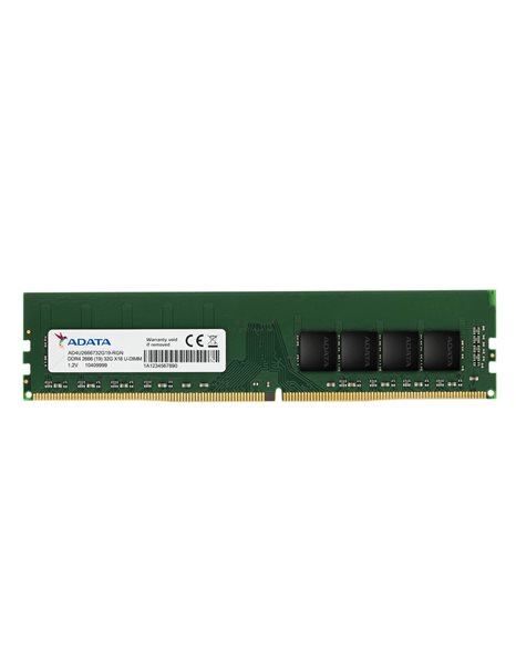 Adata Premier Series 8GB 2666MHz UDIMM DDR4 CL19 1.2V (AD4U26668G19-SGN)