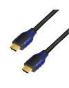 LogiLink HDMI Cable, A/M To A/M, 4K At 60Hz, 3m, Black/Blue (CH0063)