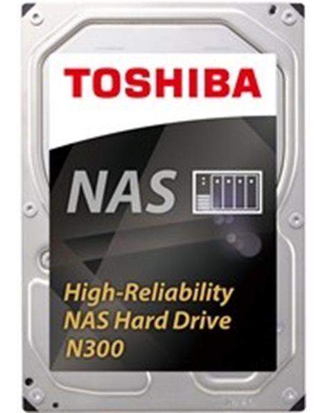 Toshiba N300  Nas 10TB HDD, 3.5-Inch, SATA3, 7200rpm, 256MB (HDWG11AUZSVA)