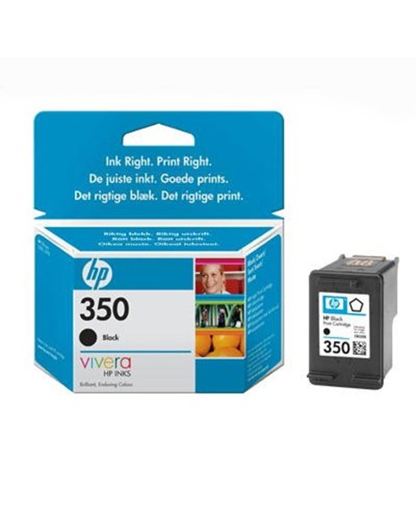 HP 350 Black  Ink Cartridge Vivere Ink  (CB335EE)
