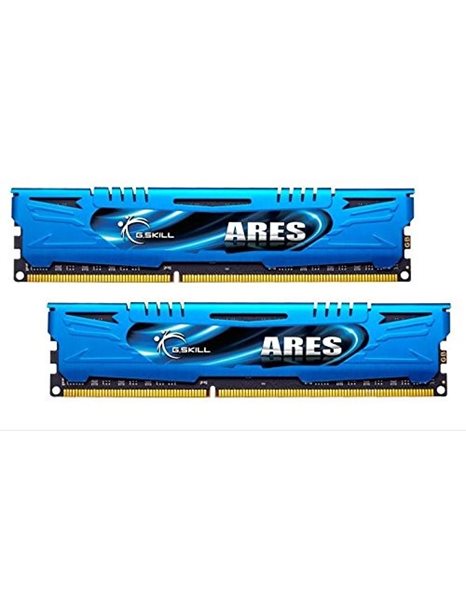 GSkill Ares 16GB (2x8GB) 2400MHz DDR3 C11, Blue (F3-2400C11D-16GAB)