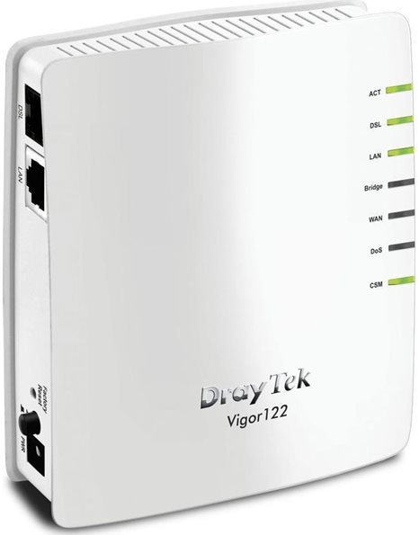 Draytek Vigor 122 ADSL2/2+ Modem, Annex B (Vigor 122 annex B)