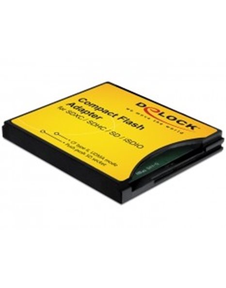Delock Compact Flash Adapter for SD Memory Cards (61796)