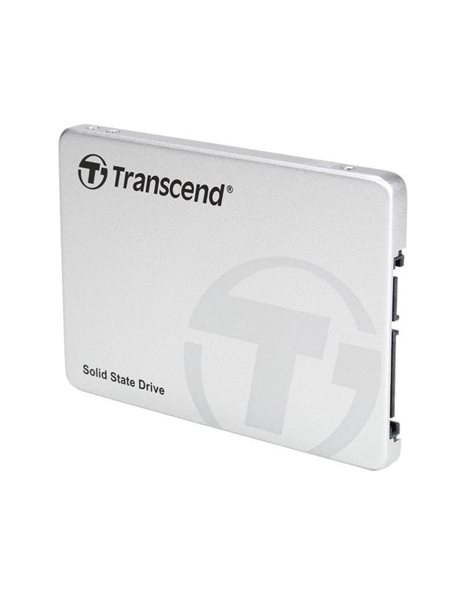 Transcend 370S 128GB 2.5-inch SATA3 SSD, Aluminum casing (TS128GSSD370S)