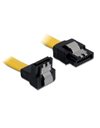 Delock cable SATA 30cm down/straight metal yellow (82474)