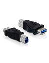 Delock Adapter USB 3.0-B male to USB 3.0-A female (65179)