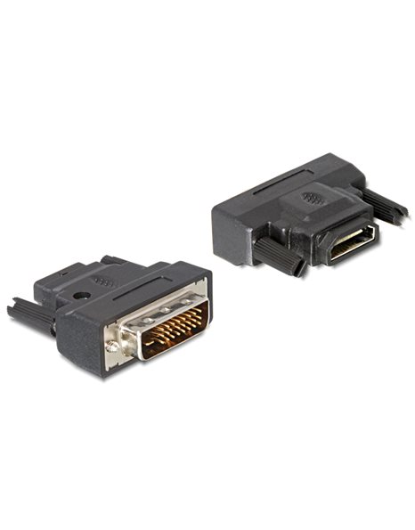 Delock Adapter DVI-25pin male To HDMI female with LED (65024)