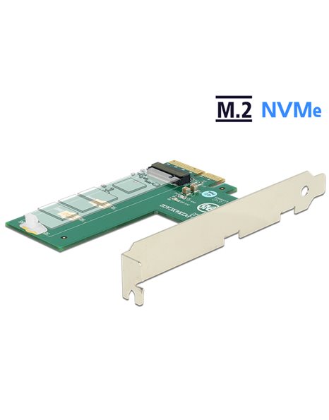 Delock PCI Express x4 Card to 1 x internal NVMe M.2 Key M - cross formatt (89561)