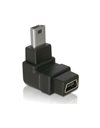 Delock Adapter USB-B mini 5pin male/female 90 angled (65097)