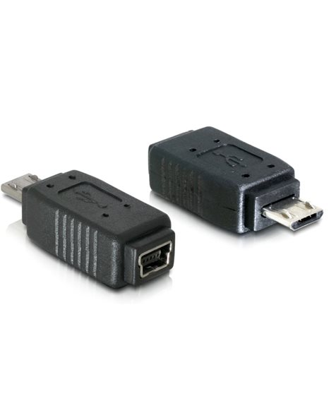 Delock Adapter USB micro-B male to mini USB 5pin (65063)