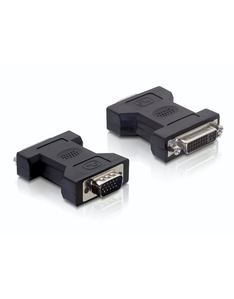 Delock Adapter DVI 24+5 female to VGA 15pin male (65017)