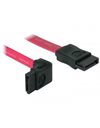 Delock cable SATAII 30cm up/straight red (84249)