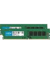 Crucial 8GB Kit (2x4GB) 2400MHz DDR4 UDIMM CL17 1.2V single rank (CT2K4G4DFS824A)