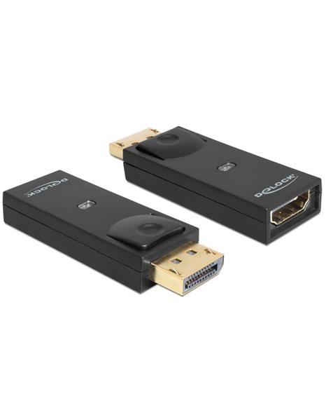 Delock Adapter Displayport 1.1 male to HDMI femal, black (65258)