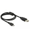 Delock Cable USB 2.0-A to USB mini-B 5pin 0,70m (82396)