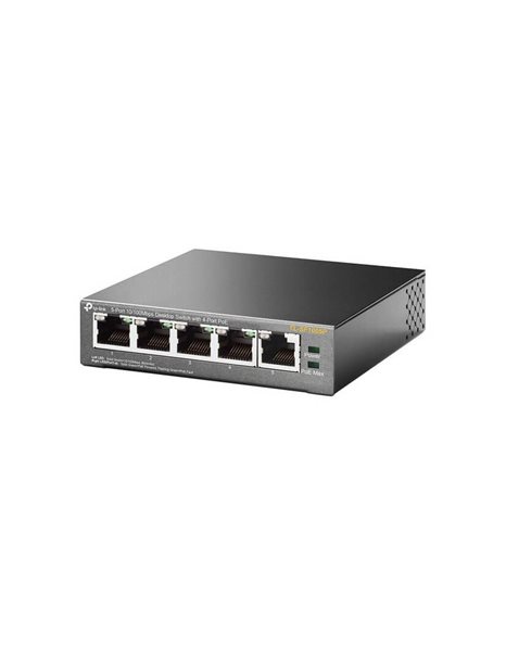 TP-Link TL-SF1005P v1, 5-Port 10/100Mbps Desktop Switch with 4-Port PoE (TL-SF1005P)