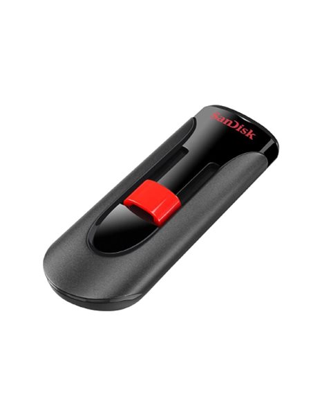 Sandisk Cruzer Glide USB-Stick, 32GB, USB2.0, Black-Red (SDCZ60-032G-B35)