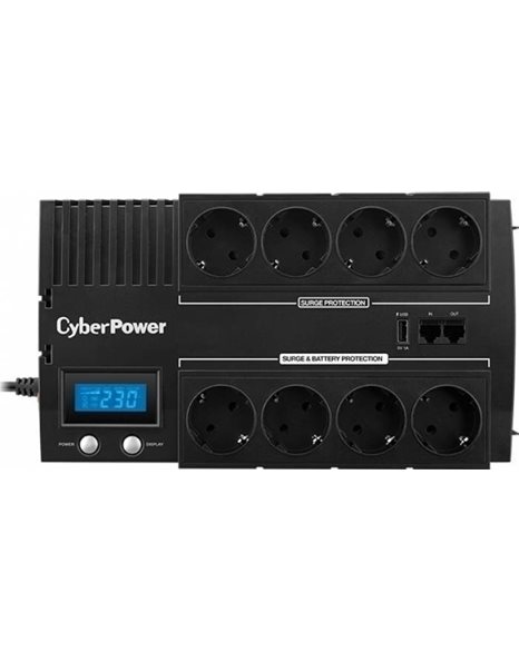 CyberPower BR700ELCD UPS 700VA Line Interactive LCD (BR700ELCD)