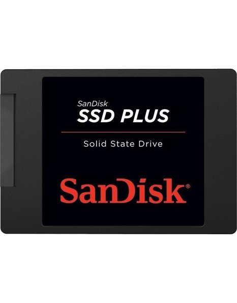 Sandisk Plus 480GB SSD, 2.5-Inch, SATA3, 535MBps (Read)/445MBps (Write) (SDSSDA-480G-G26)