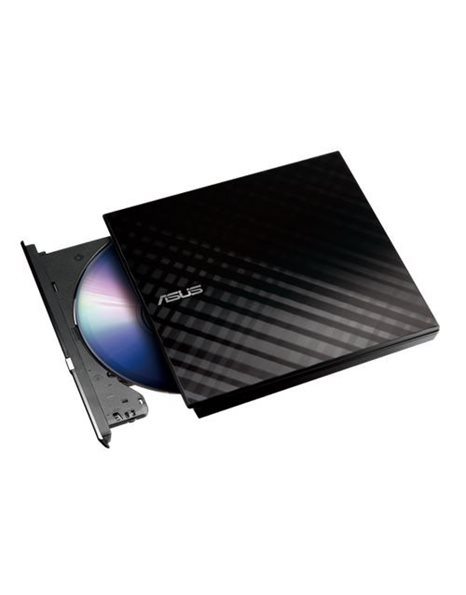 Asus SDRW-08D2S-U LITE External DVD+/-RW Drive, USB2.0, Black