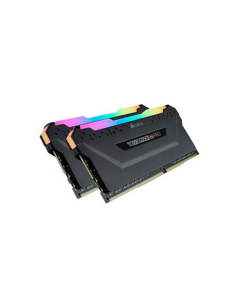Corsair Vengeance RGB Pro 16GB Kit (2x8GB) 3600MHz DDR4 CL18 1.35V, Black (CMW16GX4M2C3600C18)