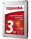 Toshiba P300 3TB HDD, 3.5-inch, SATA3, 7200rpm, 64MB Cache, Bulk (HDWD130UZSVA)