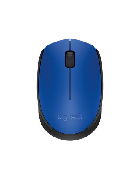Logitech M171 Wireless Mouse, Blue (910-004640)