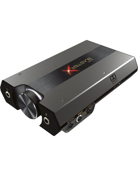 Creative Labs Sound BlasterX G6 7.1-Channel HD Gaming DAC and External USB Sound Card (70SB177000000)