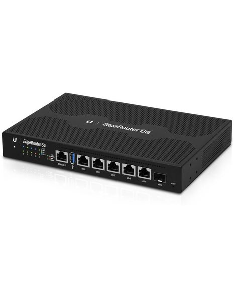 Ubiquiti EdgeRouter, 6-Port Gigabit Router With 1 SFP Port (ER-6P)