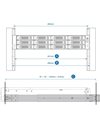 Qnap NAS Acc Rail-Kit 2U for rackmount models TVS-x71U/x53U (RAIL-B02)
