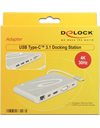 Delock USB Type-C 3.1 Σταθμός αγκύρωσης 4K 30Hz (87298)