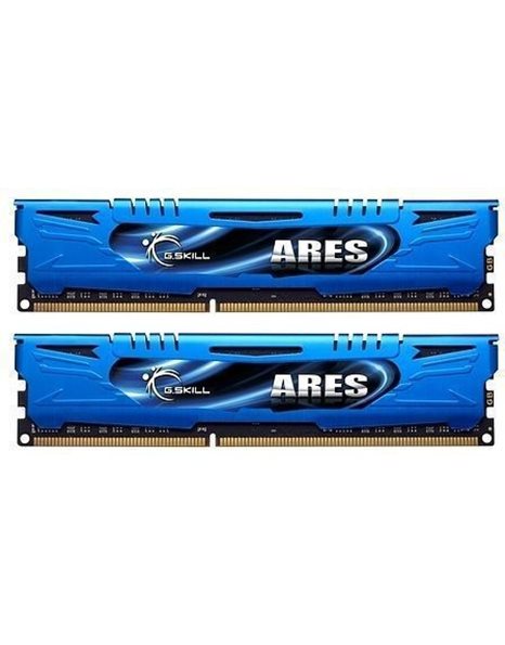 G.Skill Ares 8GB Kit (2x4GB) 2400MHz UDIMM DDR3 CL11 1.65V, Blue (F3-2400C11D-8GAB)