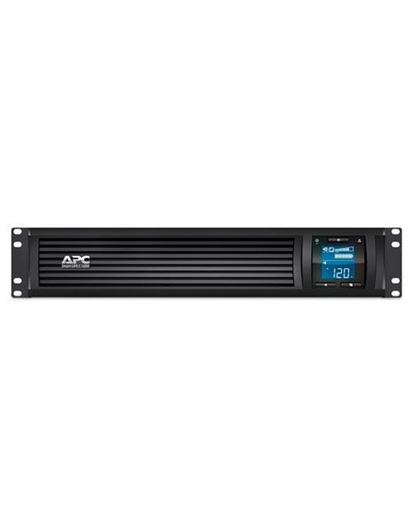 APC Smart-UPS C 1000VA/600W LCD RM 2U 230V with SmartConnect (SMC1000I-2UC)