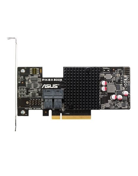 Asus PIKE II 3008-8i SAS 12Gb/s (PCI-E 3.0) Storage Solution with 8 Internal Ports and RAID data protection (90SC05E0-M0UAY0)