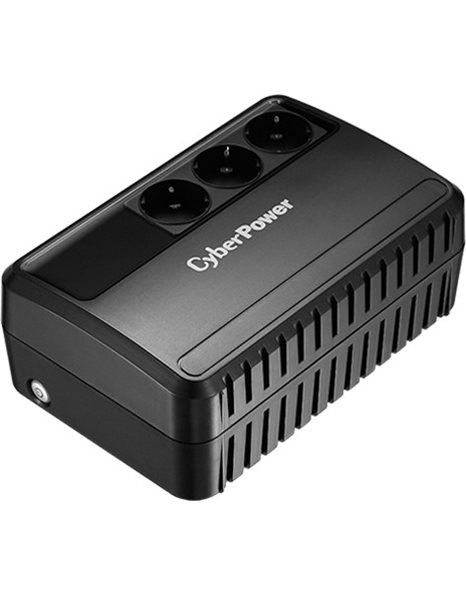CyberPower BU650E UPS  Line Interactive 650VA 3-Schuko, Black