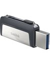 SanDisk Ultra Dual Drive 128GB, USB Flash Drive, USB3.1, Slider (SDDDC2-128G-G46)