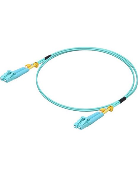 Ubiquiti Optical Fiber LC-LC Cable, 1m, Τιρκουάζ (UOC-1)