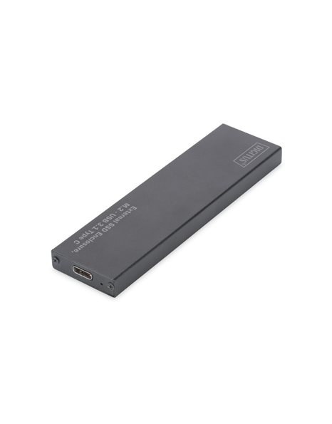 Digitus External SSD Enclosure, M.2 - USB Type-C, Black (DA-71115)
