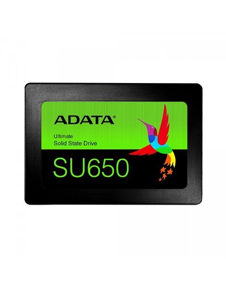 ADATA Ultimate SU650 480GB SSD, 2.5-Inch, SATA3, 520MBps (Read)/ 450MBps (Write) (ASU650SS-480GT-R)